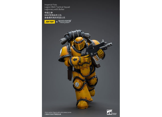 Gamers Guild AZ JoyToy JoyToy x Warhammer 40,000: Imperial Fists: Legion MkIII Tactical Squad - Legionary with Bolter (Pre-Order) Golden Goose Games