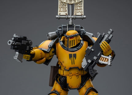 Gamers Guild AZ JoyToy JoyToy x Warhammer 40,000: Imperial Fists: Legion MkIII Tactical Squad - Legionary with Legion Vexilla (Pre-Order) Golden Goose Games