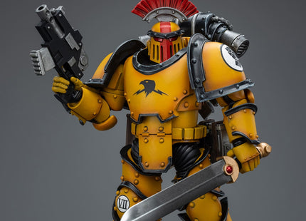 Gamers Guild AZ JoyToy JoyToy x Warhammer 40,000: Imperial Fists: Legion MkIII Tactical Squad - Sergeant with Power Sword (Pre-Order) Golden Goose Games