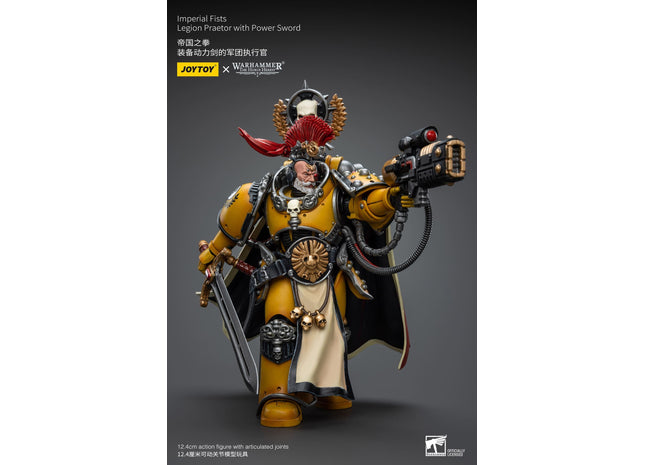 Gamers Guild AZ JoyToy JoyToy x Warhammer 40,000: Imperial Fists: Legion Praetor with Power Sword (Pre-Order) Golden Goose Games
