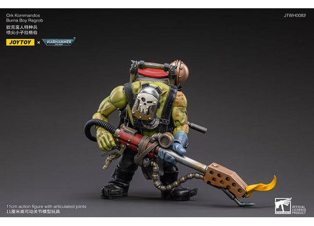 Gamers Guild AZ JoyToy JoyToy x Warhammer 40,000:Ork Kommandos Burna Boy Ragrob (Pre-Order) Golden Goose Games
