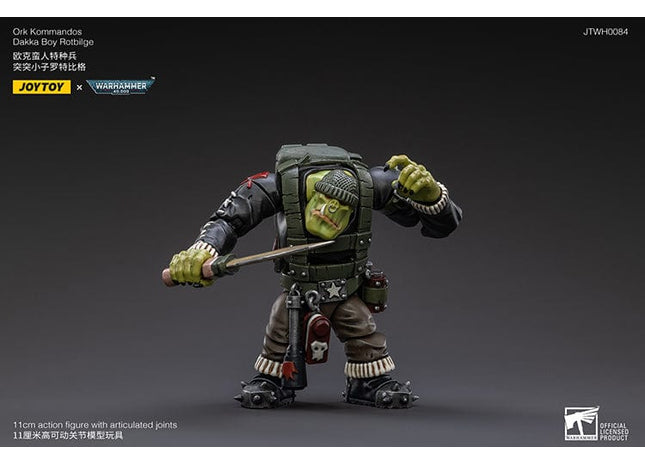 Gamers Guild AZ JoyToy JoyToy x Warhammer 40,000:Ork Kommandos Burna Boy Rotbilge (Pre-Order) Golden Goose Games