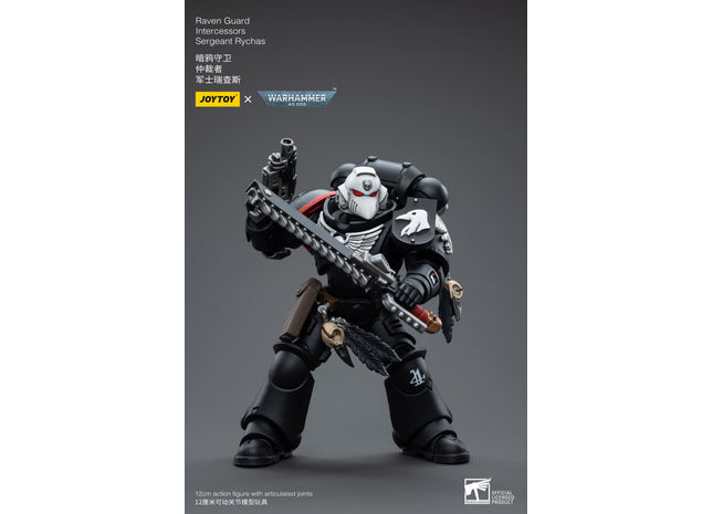 Gamers Guild AZ JoyToy JoyToy x Warhammer 40,000:Raven Guard Intercessors: Sergeant Rychas (Pre-Order) Golden Goose Games