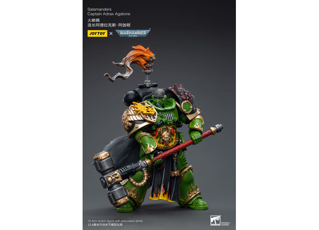 Gamers Guild AZ JoyToy JoyToy x Warhammer 40,000: Salamanders: Captain Adrax Agatone (Pre-Order) Golden Goose Games