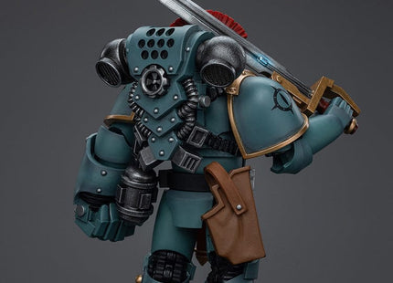 Gamers Guild AZ JoyToy JoyToy x Warhammer 40,000: Sons Of Horus Mk lV Tactical Squad Sergent with Power Fist Discontinue