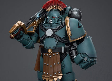 Gamers Guild AZ JoyToy JoyToy x Warhammer 40,000: Sons Of Horus Mk lV Tactical Squad Sergent with Power Fist Discontinue