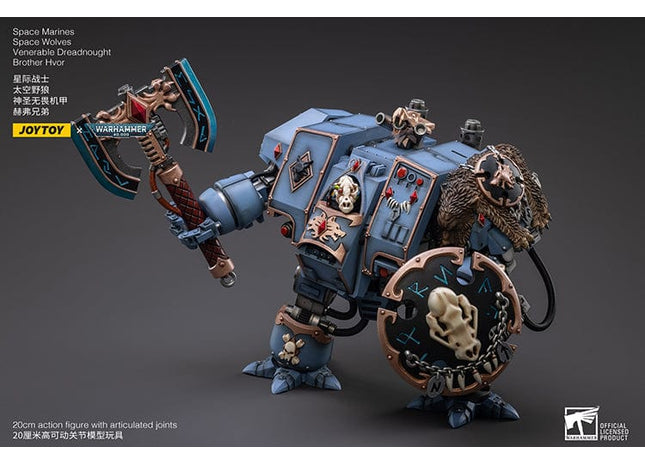 Gamers Guild AZ JoyToy JoyToy x Warhammer 40,000: Space Marines Space Wolves Venerable Dreadnought Brother Hvor (Pre-Order) Golden Goose Games