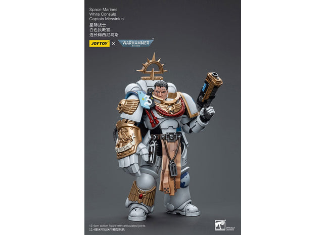 Gamers Guild AZ JoyToy JoyToy x Warhammer 40,000: Space Marines White Consuls Captain Messinius Discontinue