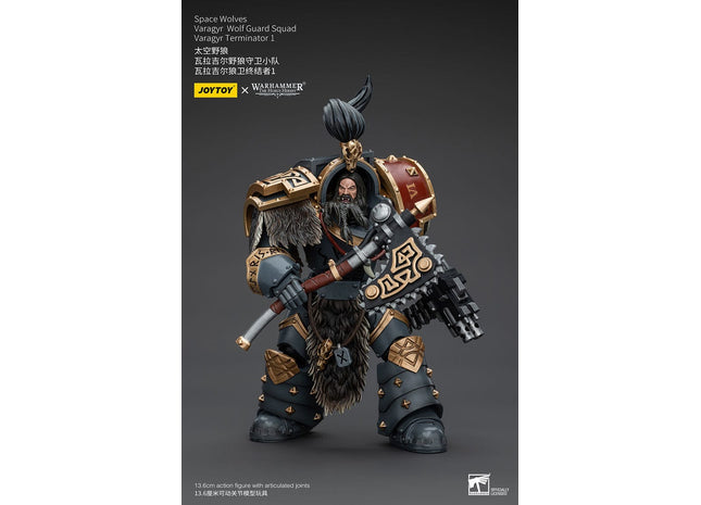 Gamers Guild AZ JoyToy JoyToy x Warhammer 40,000: Space Wolves Varagyr Wolf Guard Squad Varagyr Terminator 1 Discontinue