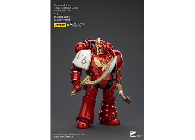Gamers Guild AZ JoyToy JoyToy x Warhammer 40,000: Thousand Sons Khenetai Occult Cabal Khenetai Blade Discontinue