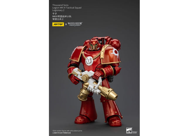 Gamers Guild AZ JoyToy JoyToy x Warhammer 40,000: Thousand Sons Legion Mk lV Tactical Squad Legionary 2 Discontinue