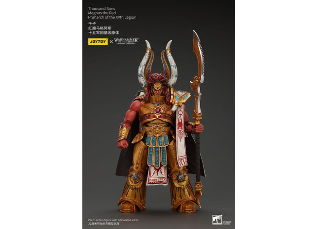 Gamers Guild AZ JoyToy JoyToy x Warhammer 40,000: Thousand Sons Magnus The Red Primarch of the XVth Legion Discontinue