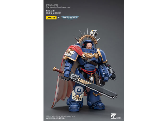 Gamers Guild AZ JoyToy JoyToy x Warhammer 40,000: Ultramarines: Captain in Gravis Armour (Pre-Order) Golden Goose Games