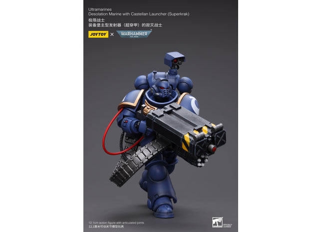 Gamers Guild AZ JoyToy JoyToy x Warhammer 40,000: Ultramarines: Desolation Marine with Castellan Launcher (Superkrak) (Pre-Order) Golden Goose Games
