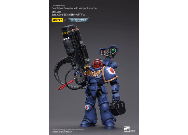 Gamers Guild AZ JoyToy JoyToy x Warhammer 40,000: Ultramarines: Desolation Sergeant with Vengor Launcher (Pre-Order) Golden Goose Games