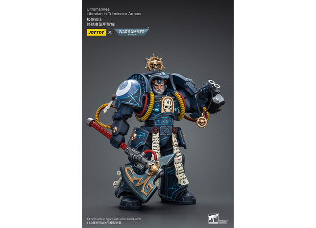 Gamers Guild AZ JoyToy JoyToy x Warhammer 40,000: Ultramarines Librarian In Terminator Armour Discontinue
