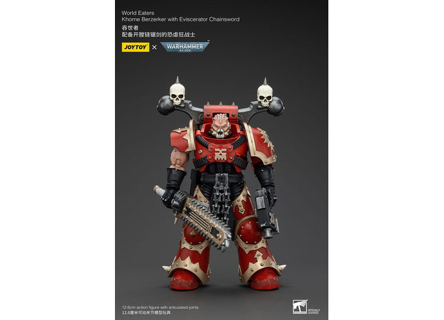 Gamers Guild AZ JoyToy JoyToy x Warhammer 40,000: World Eaters Khorne Berzerker with Evicerator Chainsword Discontinue