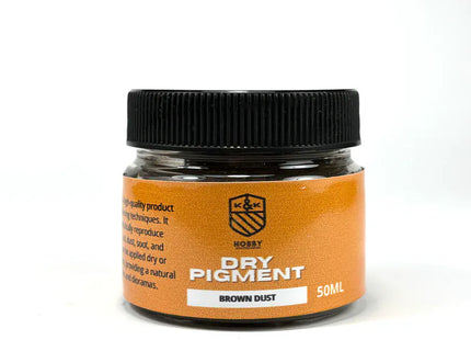 Gamers Guild AZ K&K Hobby K&K Hobby: Basing Pigments - Brown Dust Baron of Dice