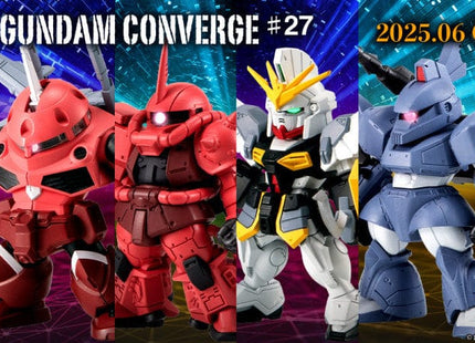 Gamers Guild AZ K-Wonderland Bandai Gundam Converge #27 – Collectible Mini Figure Blind Box Series (Pre-Order) Faire