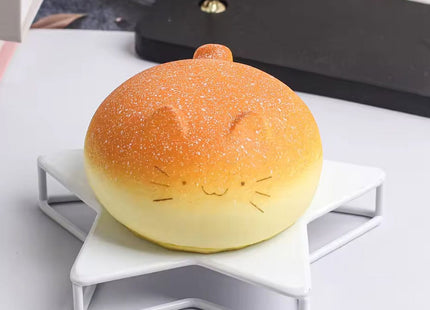 Gamers Guild AZ K-Wonderland Cat Bread Squishy – Soft & Slow-Rebound Stress Toy Faire