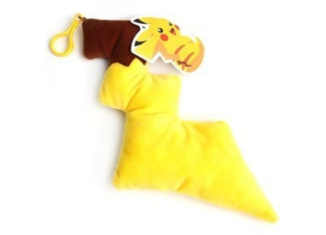 Gamers Guild AZ K-Wonderland Pokemon Pikachu Large Plush Tail Bag Charm Faire