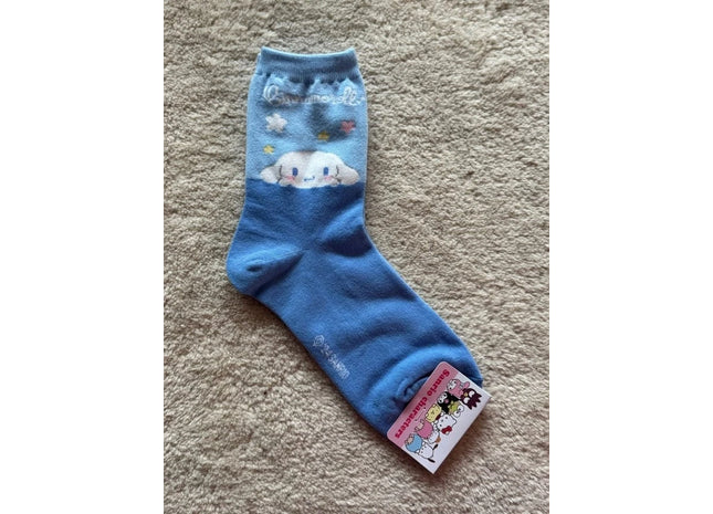 Gamers Guild AZ K-Wonderland Sanrio Cinnamoroll Happy Cotton Crew Ankle Socks (Pre-Order) Faire