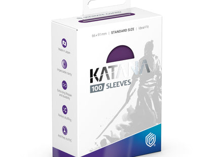 Gamers Guild AZ Katana Katana Sleeve Iris Bloom (100ct) Standard Size (Pre-Order) GTS