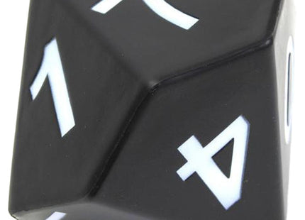 Gamers Guild AZ Kess Games KESS: Oversized D10 Foam Die - Black (Pre-Order) Southern Hobby