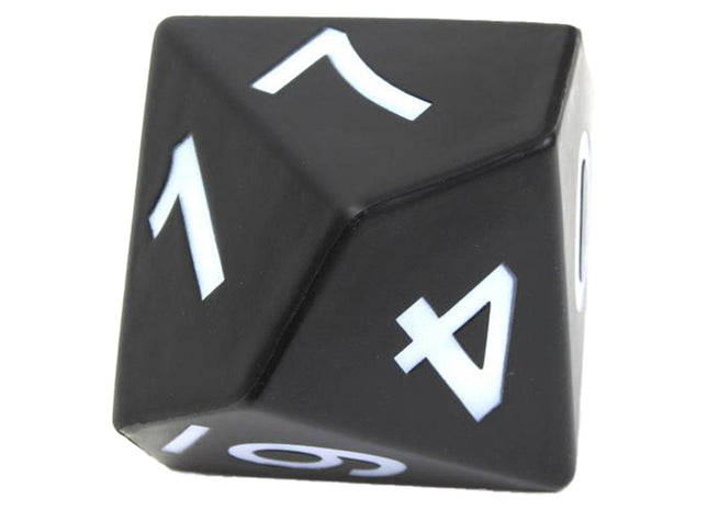 Gamers Guild AZ Kess Games KESS: Oversized D10 Foam Die - Black (Pre-Order) Southern Hobby