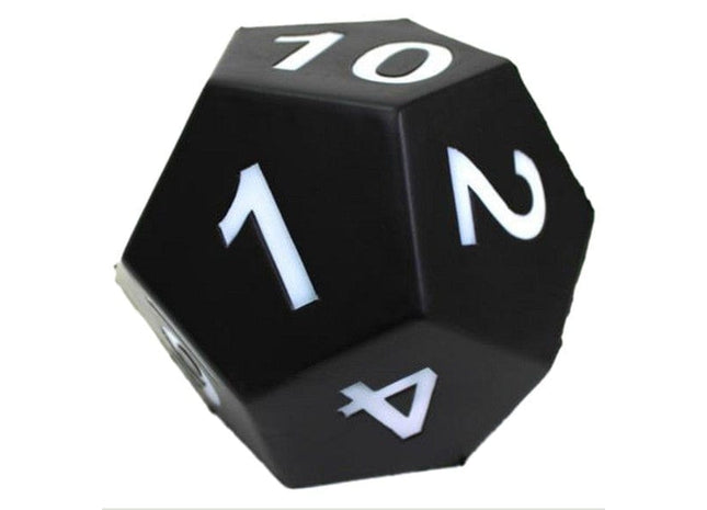 Gamers Guild AZ Kess Games KESS: Oversized D12 Foam Die - Black (Pre-Order) Southern Hobby