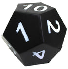 Gamers Guild AZ Kess Games KESS: Oversized D12 Foam Die - Black (Pre-Order) Southern Hobby