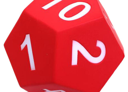 Gamers Guild AZ Kess Games KESS: Oversized D12 Foam Die - Red (Pre-Order) Southern Hobby