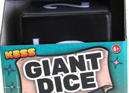 Gamers Guild AZ Kess Games KESS: Oversized D6 Foam Die - Black (Pre-Order) Southern Hobby