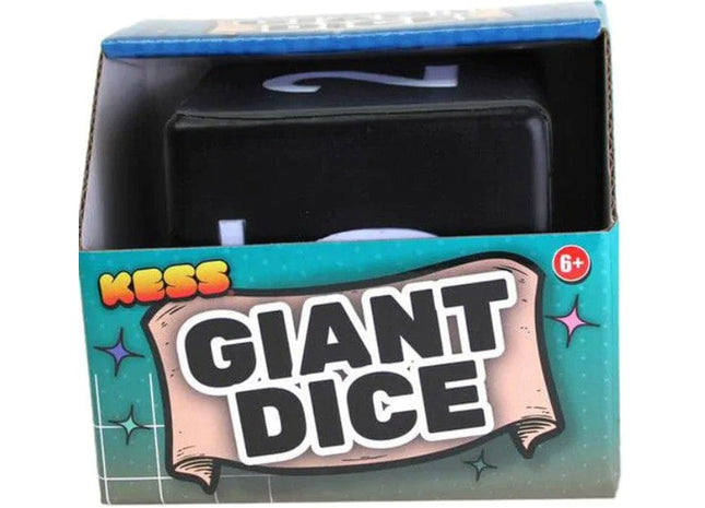 Gamers Guild AZ Kess Games KESS: Oversized D6 Foam Die - Black (Pre-Order) Southern Hobby