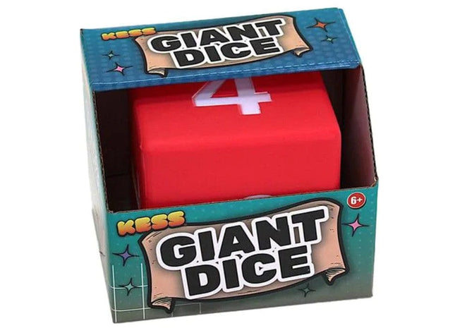 Gamers Guild AZ Kess Games KESS: Oversized D6 Foam Die - Red (Pre-Order) Southern Hobby
