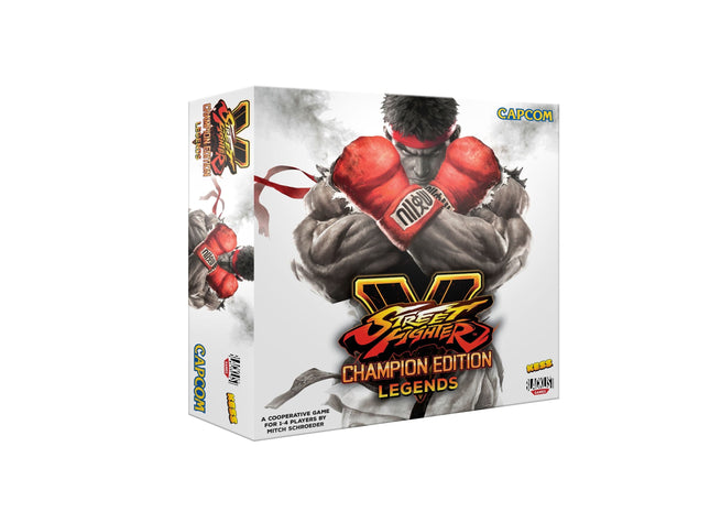 Gamers Guild AZ Kess Games Street Fighter V: Champion Edition Legends Board Game Southern Hobby
