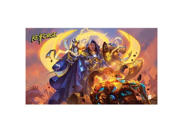 Gamers Guild AZ Keyforge Keyforge: Battevangelist Playmat (Pre-Order) Asmodee