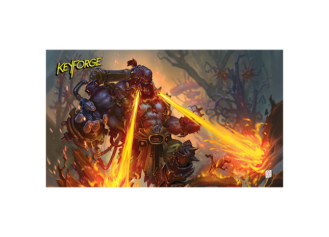 Gamers Guild AZ Keyforge Keyforge: Crim Torchtooth Playmat (Pre-Order) Asmodee