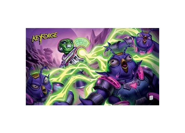 Gamers Guild AZ Keyforge Keyforge: Genetic Blast Playmat (Pre-Order) Asmodee