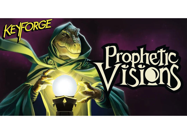 Gamers Guild AZ Keyforge KeyForge: Prophetic Vision (Exclusive Retail Edition) Display (Pre-Order) Ghost Galaxy