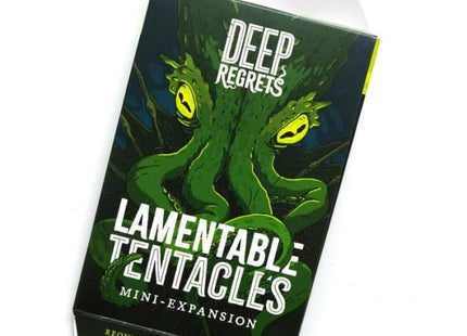 Gamers Guild AZ Kickstarter Deep Regrets: Lamentable Tentacles Mini Expansion Kickstarter