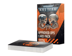 Gamers Guild AZ Kill Team Kill Team: Approved Ops: Tac Ops Mission Cards (Pre-Order) Games-Workshop