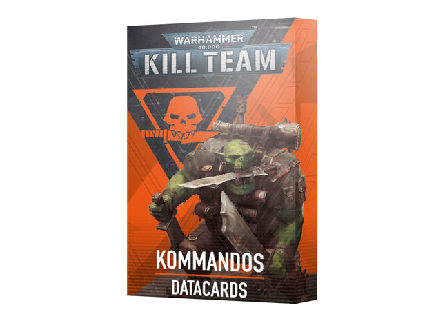 Gamers Guild AZ Kill Team Kill Team: Data Cards: Kommandos (Pre-Order) Games-Workshop