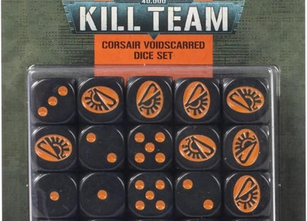 Gamers Guild AZ Kill Team Warhammer 40K Kill Team: Dice - Corsair Voidscarred Discontinue