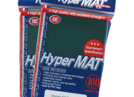 Gamers Guild AZ KMC KMC Card Sleeves: Hyper Mat - Green 100ct ACD Distribution