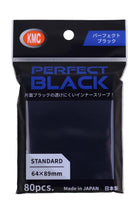 Gamers Guild AZ KMC KMC Card Sleeves: Perfect Size - Black 80ct ACD Distribution
