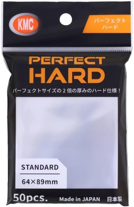 hard cover card sleeves KMC Card Sleeves: Perfect Size Hard – Gamers Guild AZ