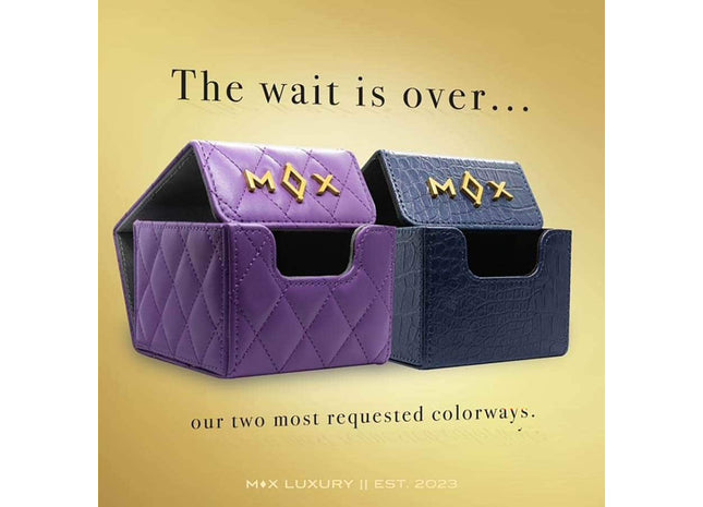 Gamers Guild AZ KMC KMC Deck Box: Mox 133+ - Cobalt Blue (Pre-Order) GTS