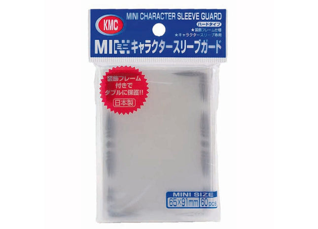 Gamers Guild AZ KMC KMC Mini Sleeves: Character Guard Clear (60) (Pre-Order) GTS
