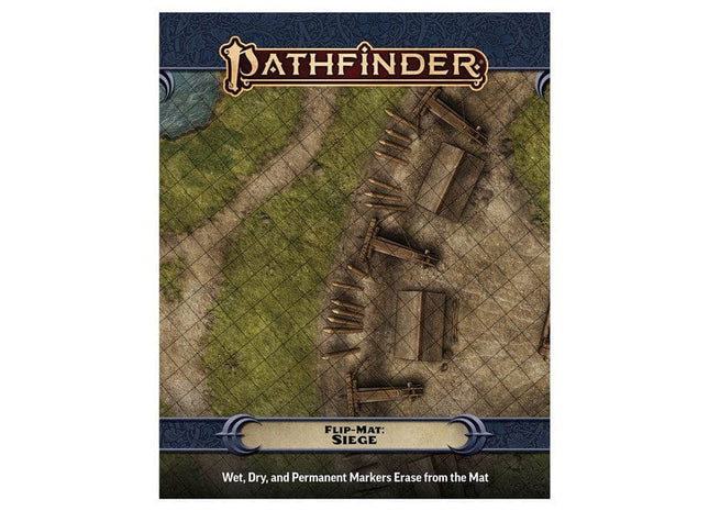 Gamers Guild AZ Kobold Press Pathfinder 2E: Flip-Mat: Siege (Pre-Order) ACD Distribution
